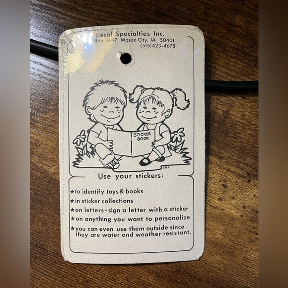 ๐Free with Purchase!๐ 80s Justin Name Stickers ๐ - Picture 2 of 2